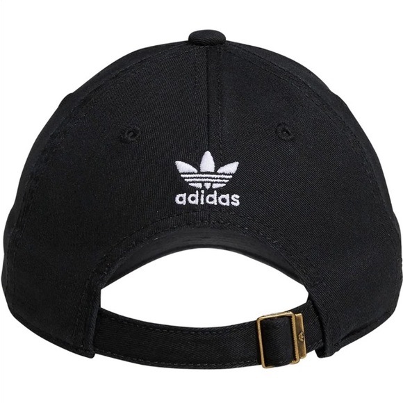 🆕🔥ADIDAS SUPER CUTE&STYLISH COMFY FIT BASEBALL HAT BLACK&WHITE LOGO ON FRONT - Picture 5 of 6